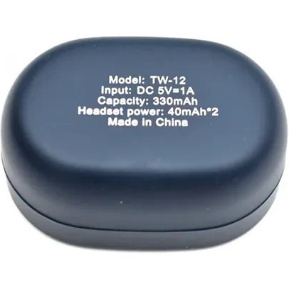 هندزفری بیسیم بلوتوثی آبودوس مدل ABADOS TW-12 ا ABADOS TW-12 wireless Bluetooth handsfree