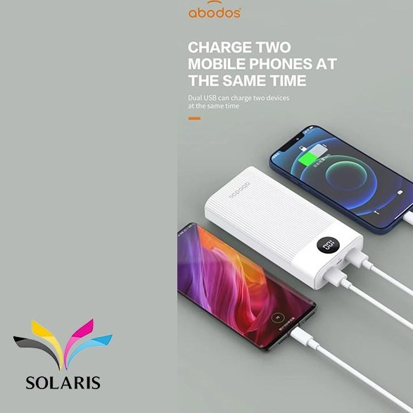 پاوربانک 20 هزار آبودوس مدل ABODOS AS-PS15 ا ABODOS AS-PS15 20000 mAh Powerbank