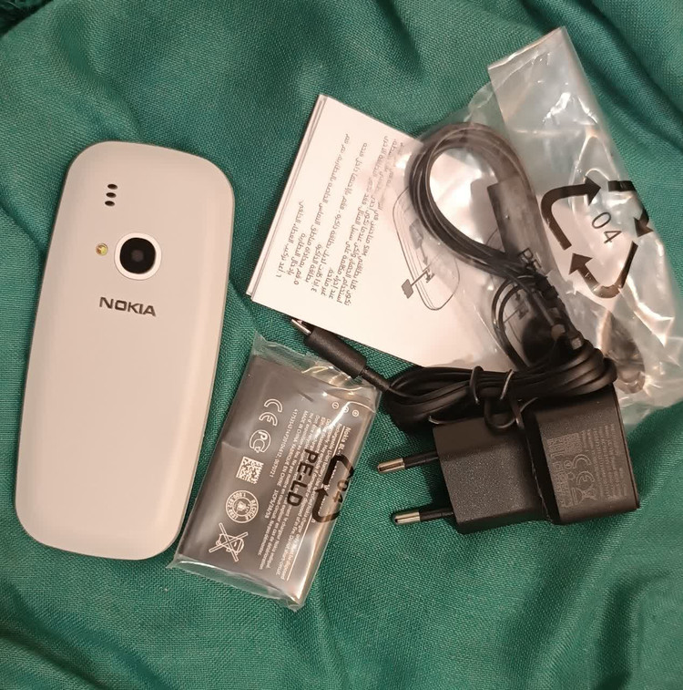 گوشی نوکیا 3310 | 4G / ظرفیت 16 مگابایت / رام 8 / اصلی ساخت ویتنام/ ریجستر دائم با کد همتا